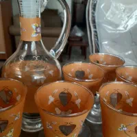 تنگ و ۳دست گیلاس خوری برند پاشاباغچه ترکیه