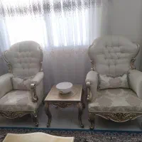 مبلمان کلاسیک وناهار خوری با پارجه درجه یک بروجرد