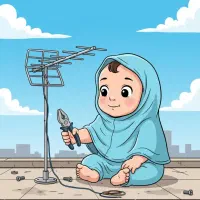 نصب آنتن هوایی تلویزیون