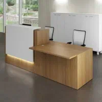 میز کارمندی منشی۲۹۰۰/کانتر صندلی انتظار نیمست چستر