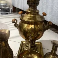 سماور زغالی کاملا نو