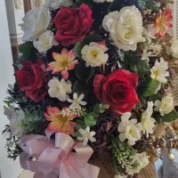سبد گل|گل مصنوعی|بروجرد, |دیوار