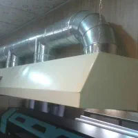 کانال سازی کولر،ابچک فلزی، گرد اسپیرال، هود، منقل