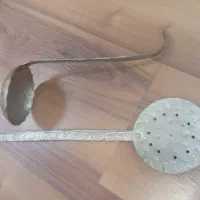 کفگیر ملاقه مسی