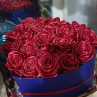 باکس گل ربانی قرمز