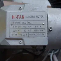 فن صنعتی سانتریفیوژ حلزونی