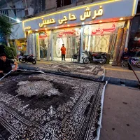 فرش۱۲ متری شقایق دودی طلاکوب دیزاین ۷۰۰شانه