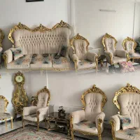 مبل سلطنتی استیل 9 نفره