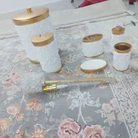 ست سرویس بهداشتی ۶ تیکه جنس رزین
