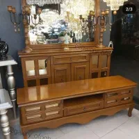 مدل جذاب میز آینه کنسول جاکفشی مدل خورشید