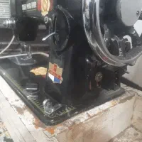 چرخ خیاطی دینام دار گل قدیمی