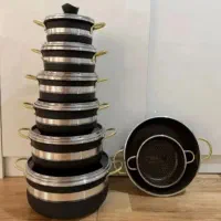 سرویس قابلمه و ماهیتابه ۱۴ پارچه