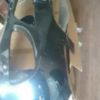 سپر جلو هایما s7 توربو  رنگ مشکی آماده