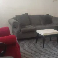 مبل ۷ نفره تمیز و سالم + ۳ میز جلو مبلی