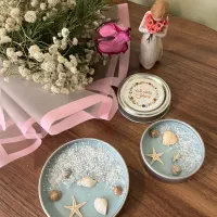 شمع دریایی قوطی و شیشه ای