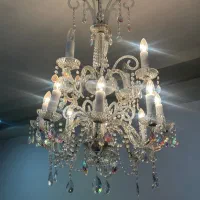 لوستر و بوفه ویترینی