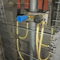 لوله کشی آب  فاضلاب  5لایه تاسیسات شیرآلات پمپ آب