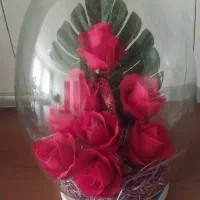 باکس گل  شیشه ای
