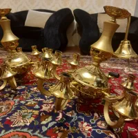 یک جفت لوستر  انتیک