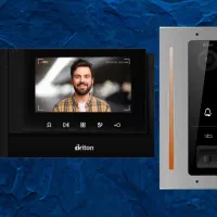 آیفون تصویری هفت اینچ لمسی با پنل اثر انگشتی