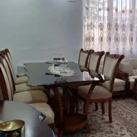 میز و صندلی غذاخوری ۸ نفره چوب راش جنس عالی