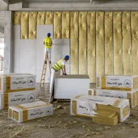 پشم سنگ RockWool ابعاد ۶۰×۱۲۰ کد ۵۰تا۴۰۰