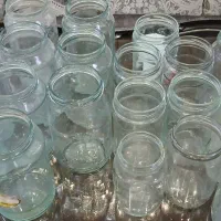 شیشه مربا و ترشی بطری دبه ورق بزنین