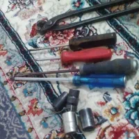 چهار عدد بکس    انبر گازی وپیچ کوشتی..