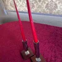 شمعدان خارجی چوبی