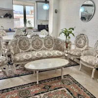مبلمان استیل بسیار تمیز در حد نو
