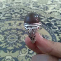 انگشتر عقیق جزر یمنی.