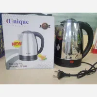 کتری برقی استیل ۲ لیتر یونیک Unique