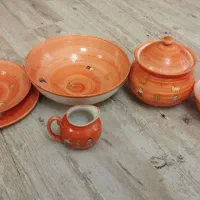 ظروف گلی همدانی