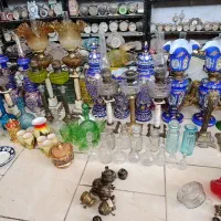 سماور بشقاب چراغ ظروف چک