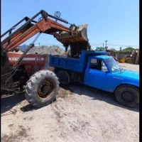 بورس شن ماسه نخاله کود خام باغچه