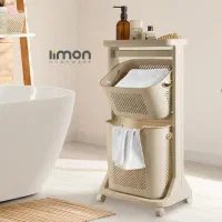 فروش ویژه 4 قسطه سبد رخت چرک لیمون