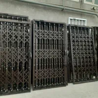 درب اکاردیونی کشویی ۳گل و۵گل رنگ کوره(دپو۱۷۰۰)