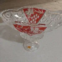 میوه خوری کریستال پایه دار