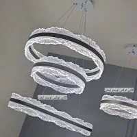 لوستر پذیرایی جدید مدرن و نئو کلاسیک سایز بندی