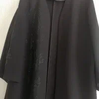 مانتو مجلسی سایز بزرگ کاملا نوکارشده