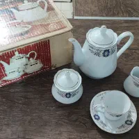 سرویس چای خوری ماه نشان کاملا نو