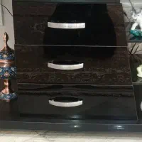 میز تلوزیون شیشه ای