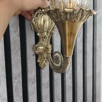 دیوارکوب برنج