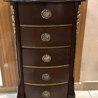میز تلفن چوبی