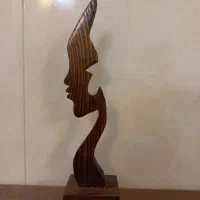 تندیس چوبی مینیمال/ میخوام ردش کنم. قیمت با شما