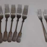 چنگال برنجی آنتیک