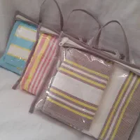 ست حوله استخری وحوله دست وصورت به همراه کاور