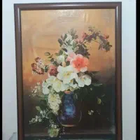 تابلوی دیواری گل