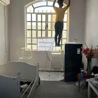 نصب پرده با لوازم و اتوکشی