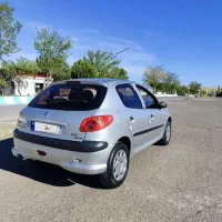 پژو 206 مدل 85 لاکاغذی خشک